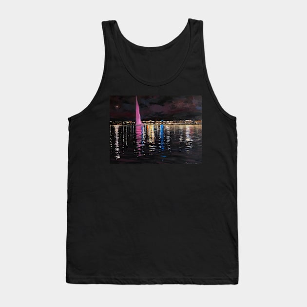 Black Geneva | Tank Top by Art Shop Geneva